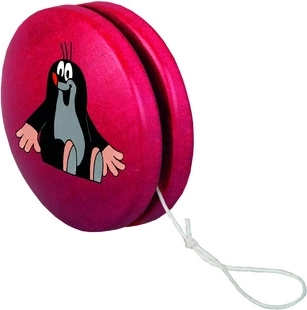 Jojo červené s motívom Krtko