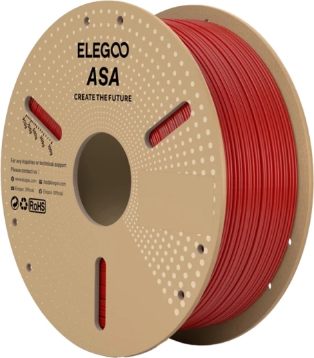 Filament Elegoo ASA červený 1,75 mm