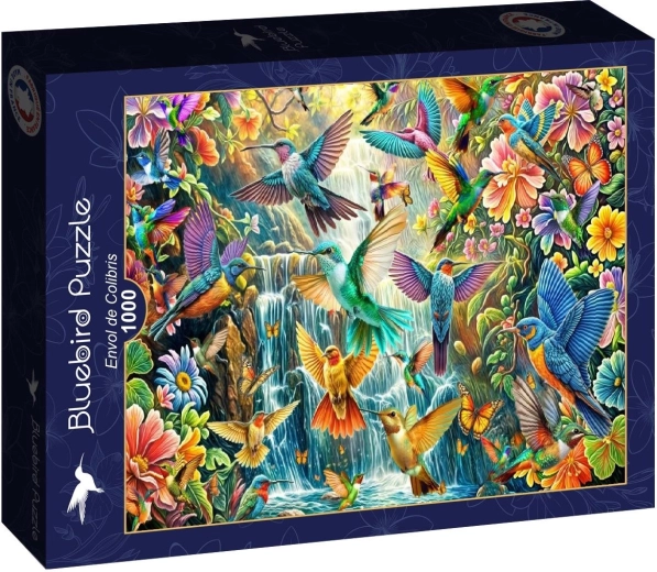 Puzzle Bluebird let kolibríkov 1000 dielikov