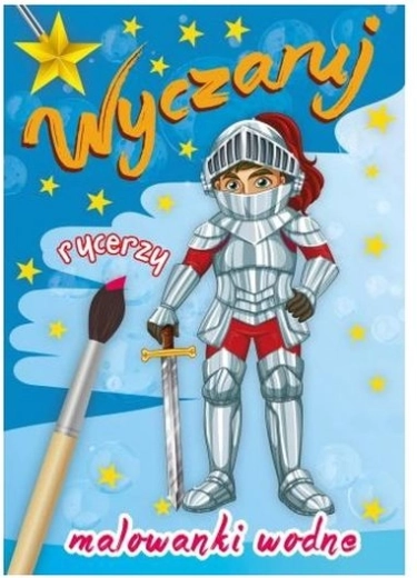 Maľovanie vodou – vyfarbi rytierov