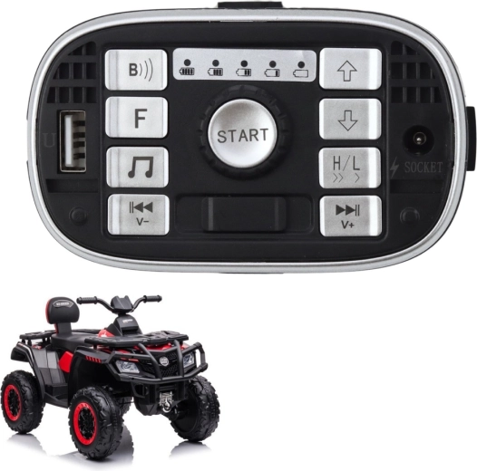 Hudobný panel pre elektrické vozidlo S615 24V