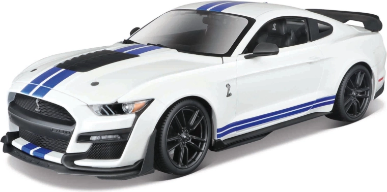 Maisto 2020 Ford Mustang Shelby GT500 biely model 1:18