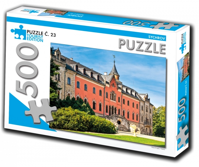 Puzzle Sychrov 500 dielikov - Turistická edícia