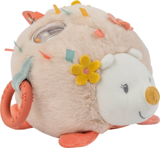 Nattou plyšový ježko Zoe so 6 aktivitami 22 cm