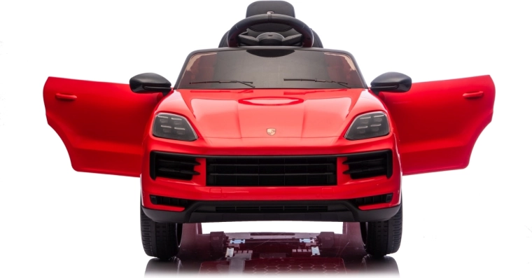 Elektrické autíčko Porsche Cayenne pre deti – červené