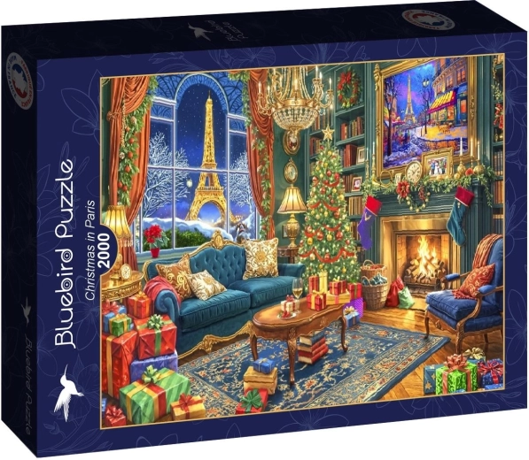 Bluebird puzzle Vianoce v Paríži 2000 dielikov