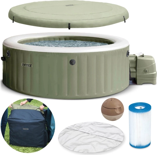 Nafukovacia vírivka 4 osoby INTEX PureSpa 196 × 71 cm