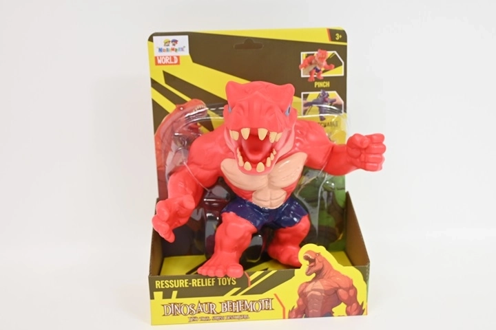 Behemoth mäkký dinosaurus T-Rex červený