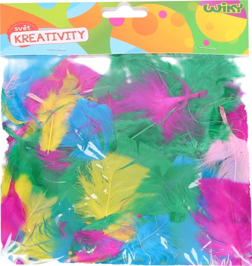 Kreatívna sada dekoratívnych pierok – mix