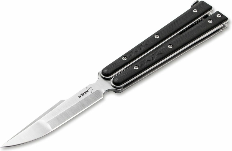 Böker Plus Balisong Tactical Small taktický malý motýlikový nôž