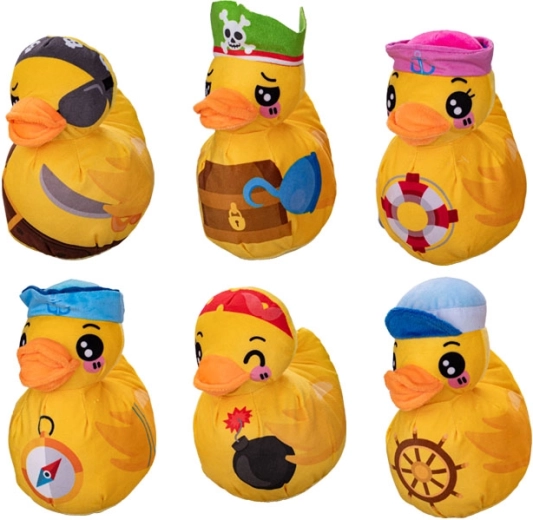 Plyšová kačička 19 cm pre bábätká