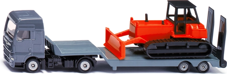 Siku Super dlhý ťahač s buldozérom 1:87