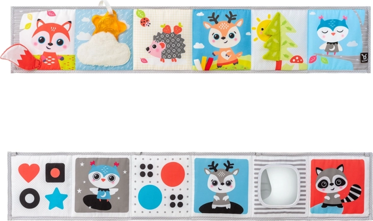 Benbat knižka na hranie Lesní kamaráti 0m+