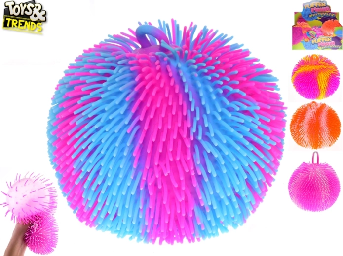 Gigantická pružná loptička s mäkkými bodlinkami 18 cm – Toys&Trends