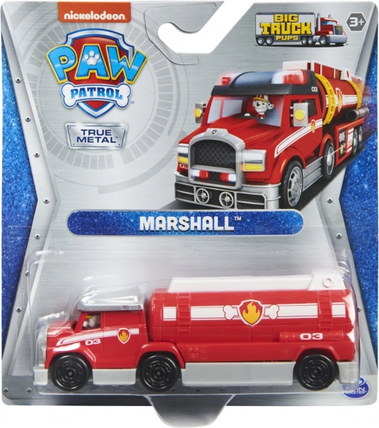 Tlapková patrola die-cast Big Trucks nákladiak Marshall