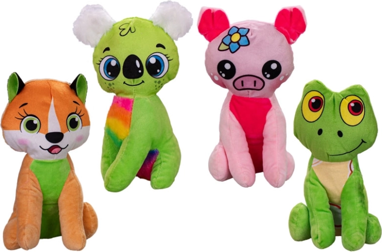 Plyšové zvieratko 21 cm – mäkučký spoločník pre bábätká