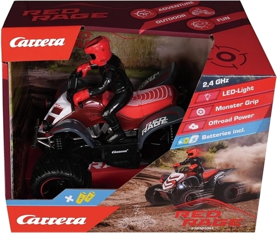 Diaľkovo ovládané auto Carrera RC RedRage 2,4 GHz
