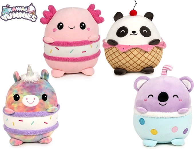 Kawaii Yummies plyšové zvieratko 20 cm