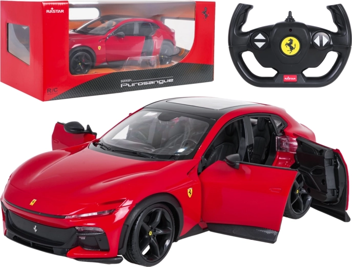 RC auto Ferrari Purosangue 1:14 Rastar červené