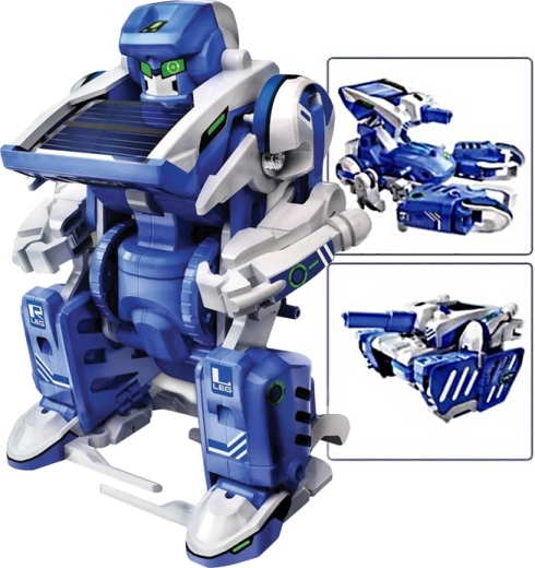 Solárny robot 3v1 Sparkys – stavebnica pre deti