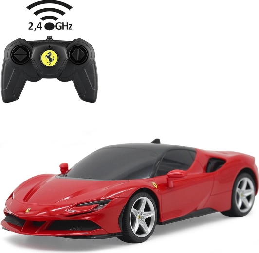 RC auto Ferrari SF90 Stradale 1:24 červené 2,4 GHz Jamara – 1 kus