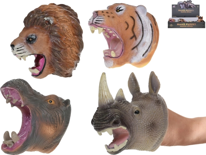 Prstový maňuška safari pre deti