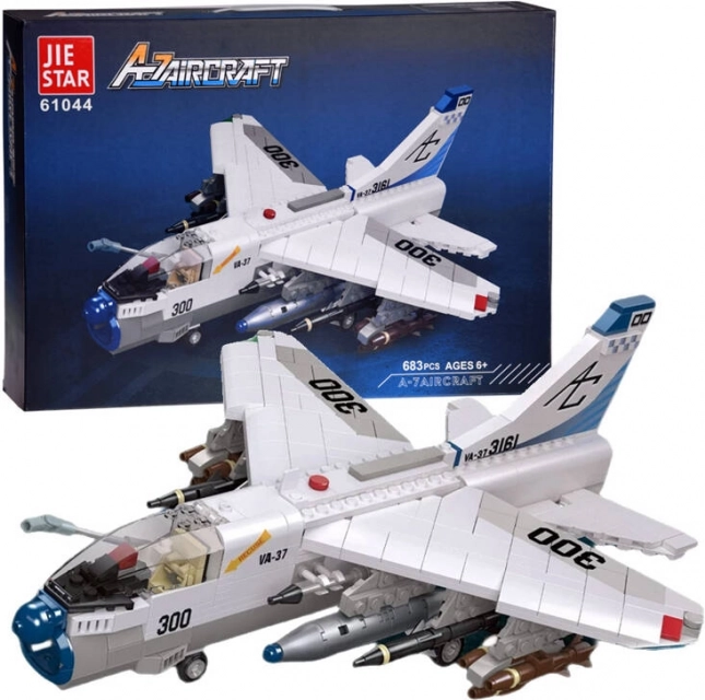 Stavebnica útočné lietadlo 683 dielikov