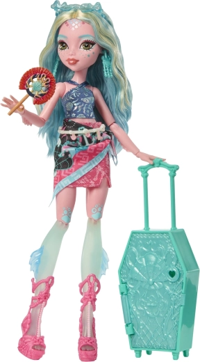 Monster High Straszysekrety desivé prázdniny bábika Lagoona Blue s prekvapeniami