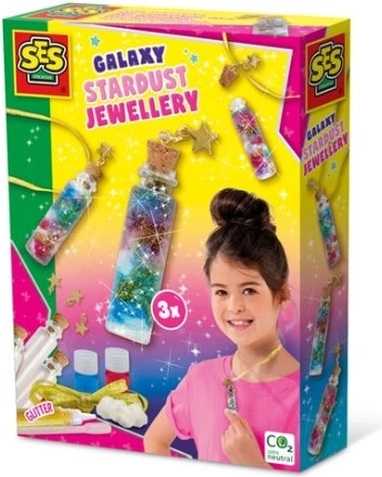 SES Creative galaktické šperky z hviezdneho prachu
