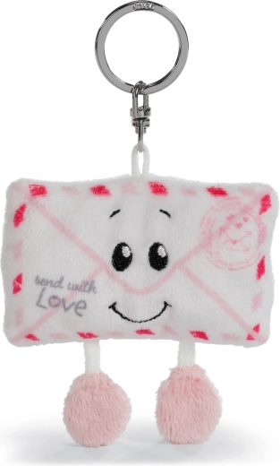 Nici plyšová kľúčenka List Love 8 cm