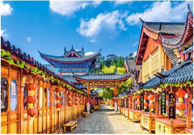 Puzzle Lijiang, Čína 1000 dielikov