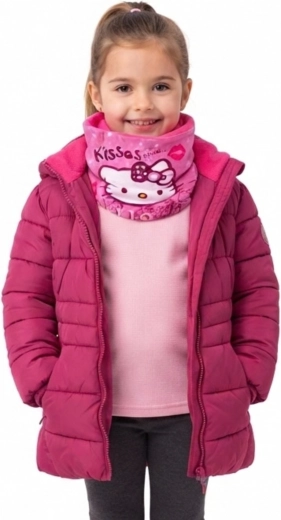 Detský ružový nákrčník Hello Kitty