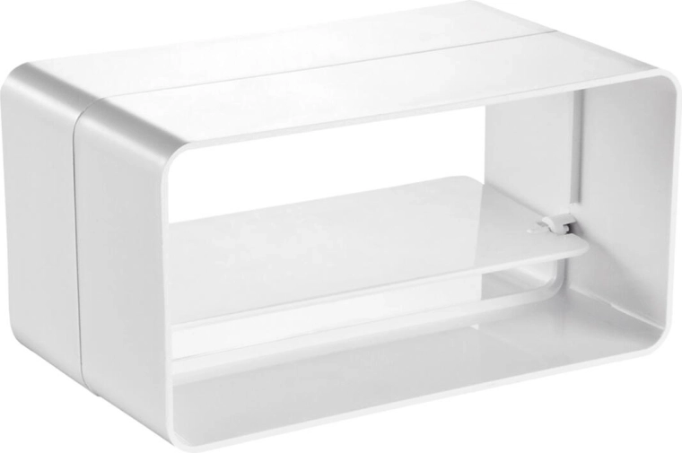 Spätná klapka 110 × 55 mm z plastu