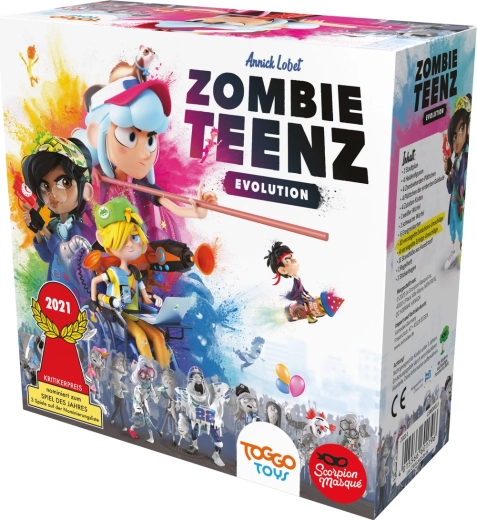 Asmodee Zombie Teenz Evolution – kooperatívna dosková hra