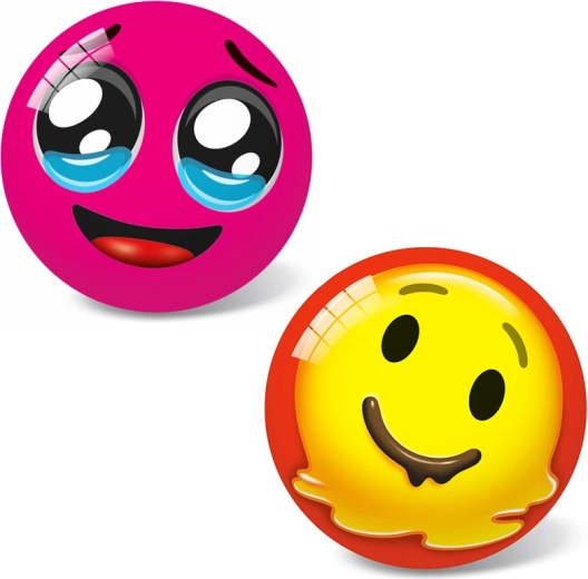 Loptička s emoji tváričkou 11 cm