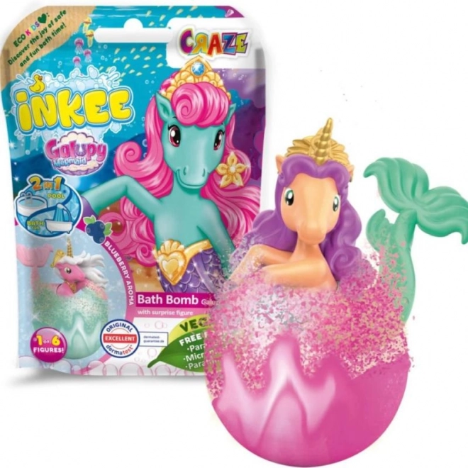 Inkee kúpeľová bomba s prekvapením Galupy
