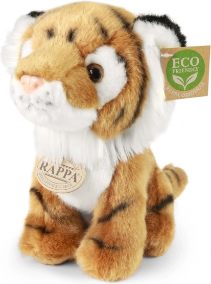 Plyšový tiger ECO-FRIENDLY sediaci 18 cm