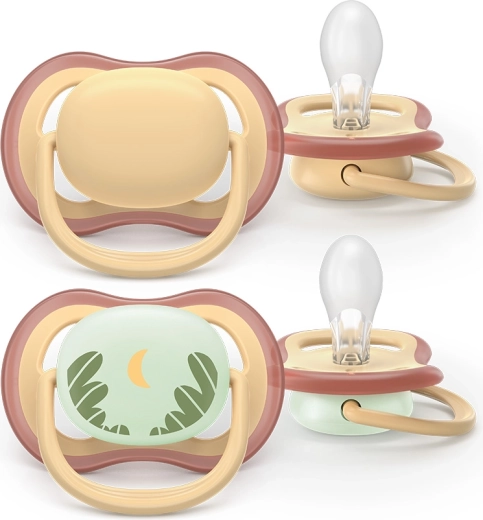 Philips Avent cumlík Ultra Air denný a nočný, 0–6 mesiacov, 2 ks