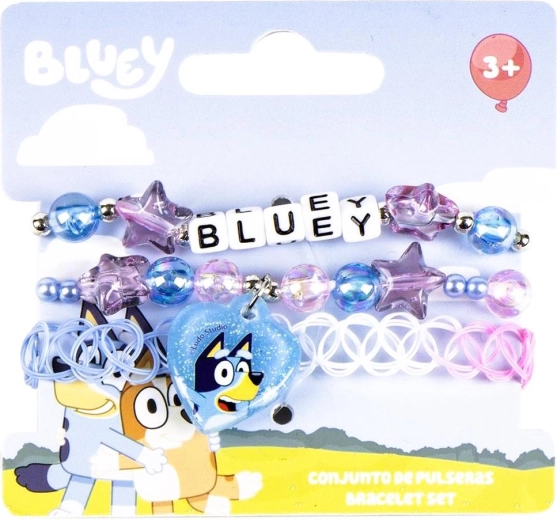 Sada náramkov Bluey (3 ks)