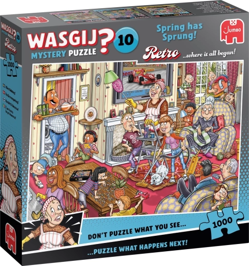 Jumbo Wasgij Retro Mystery 10: Jar je tu! 1000 dielikov