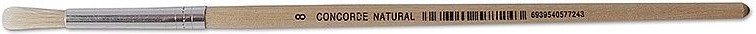 Školský okrúhly štetec CONCORDE Natural č. 8