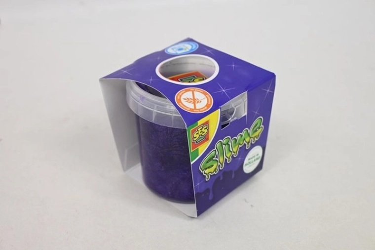 SES Creative Slime fialový s trblietkami 140 g