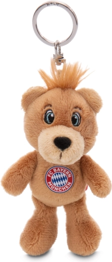 NICI kľúčenka FC Bayern München medveď Berni Green 10 cm