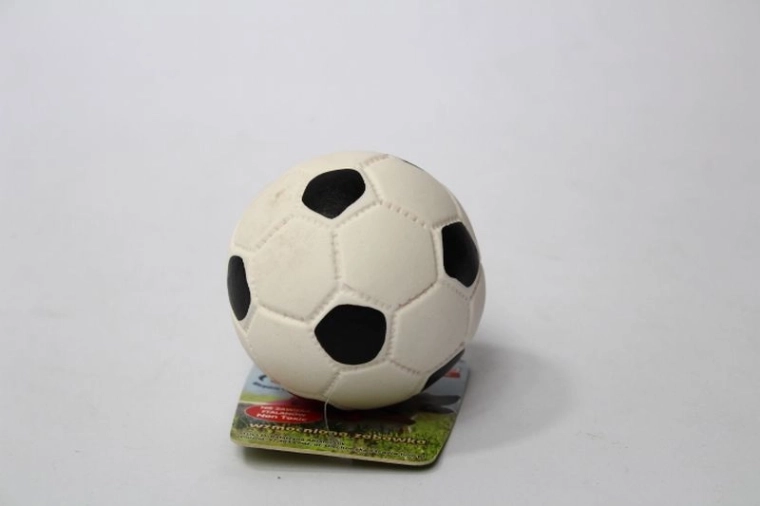 Pískací futbalová loptička 7 cm