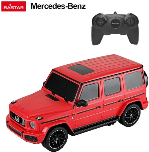 Mercedes-Benz G63 RC auto na diaľkové ovládanie Rastar 1:24 červené - 1 kus