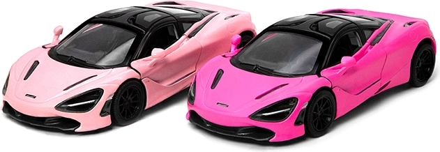 Kovový model McLaren 720S ružový 12,7 cm