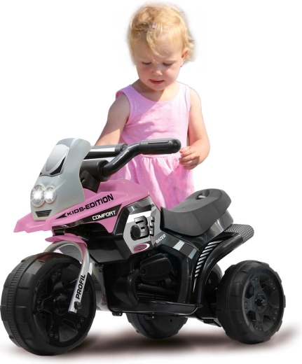 Jamara elektrická trojkolka E-Trike Racer ružová 6 V