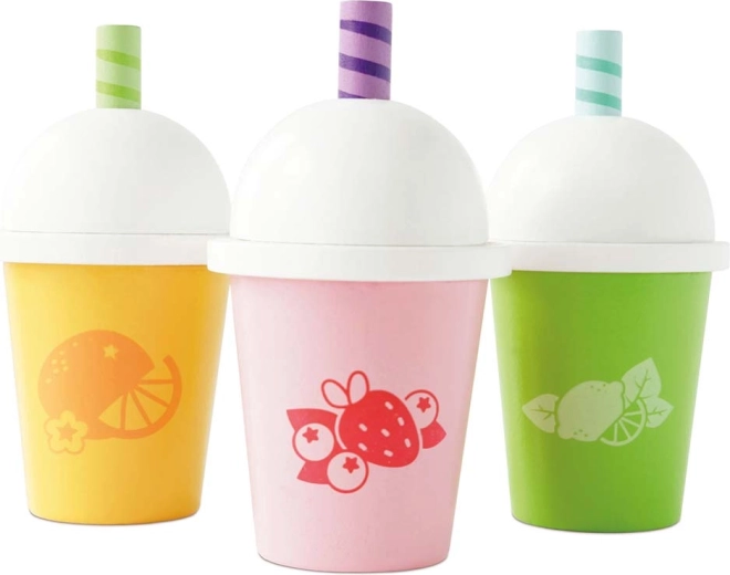 Le Toy Van drevený set ovocných smoothie nápojov (3 ks)