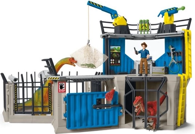 Schleich Veľká stanica na výskum dinosaurov