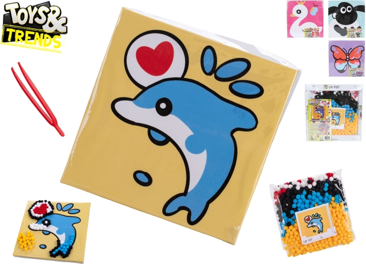 Mozaika s nalepovacími guľôčkami TOYS & TRENDS – kreatívna sada pre deti